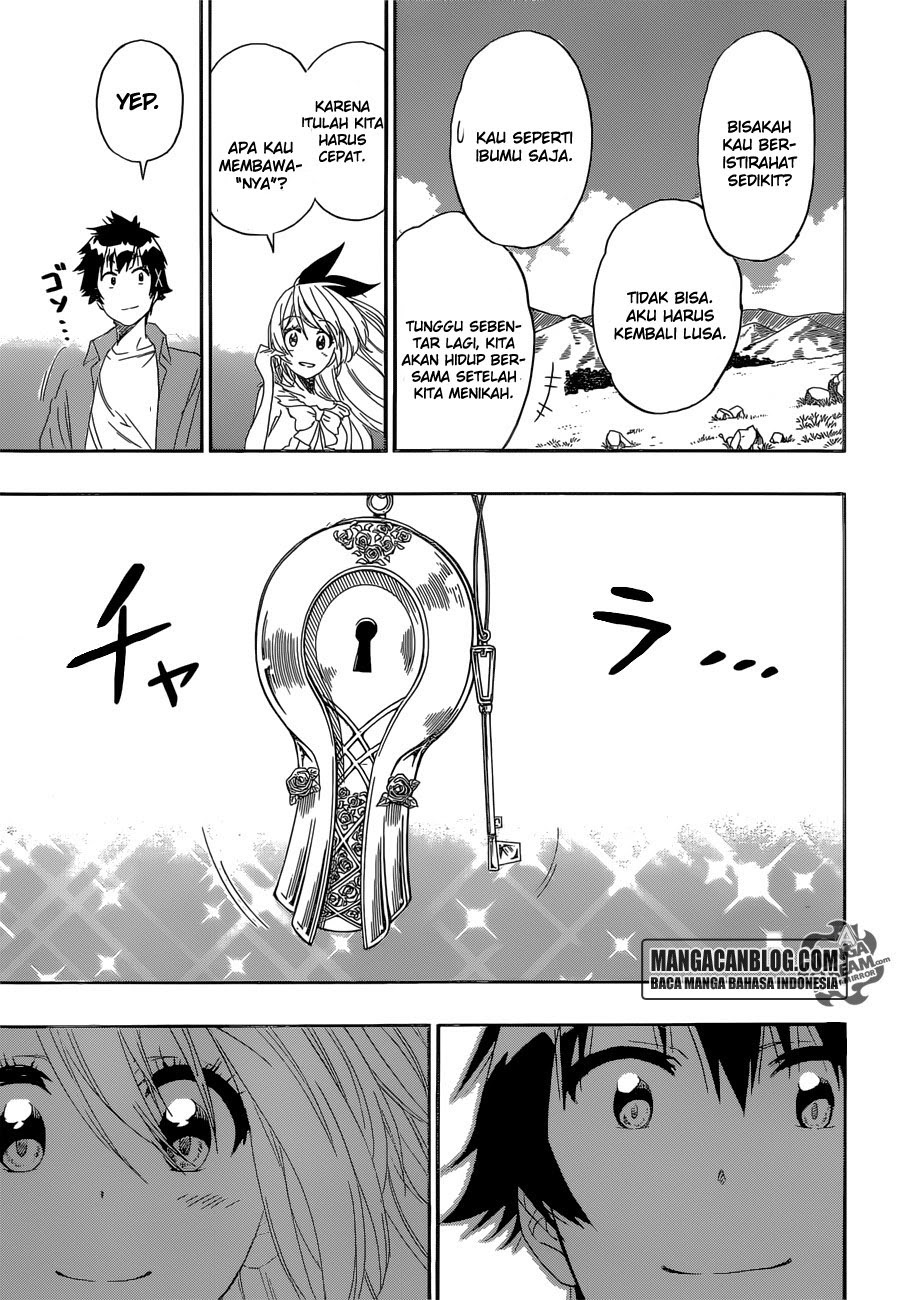 Nisekoi Chapter 229 - End Gambar 19