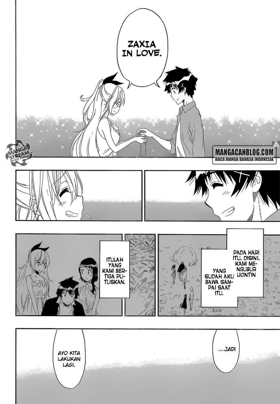 Nisekoi Chapter 229 - End Gambar 20
