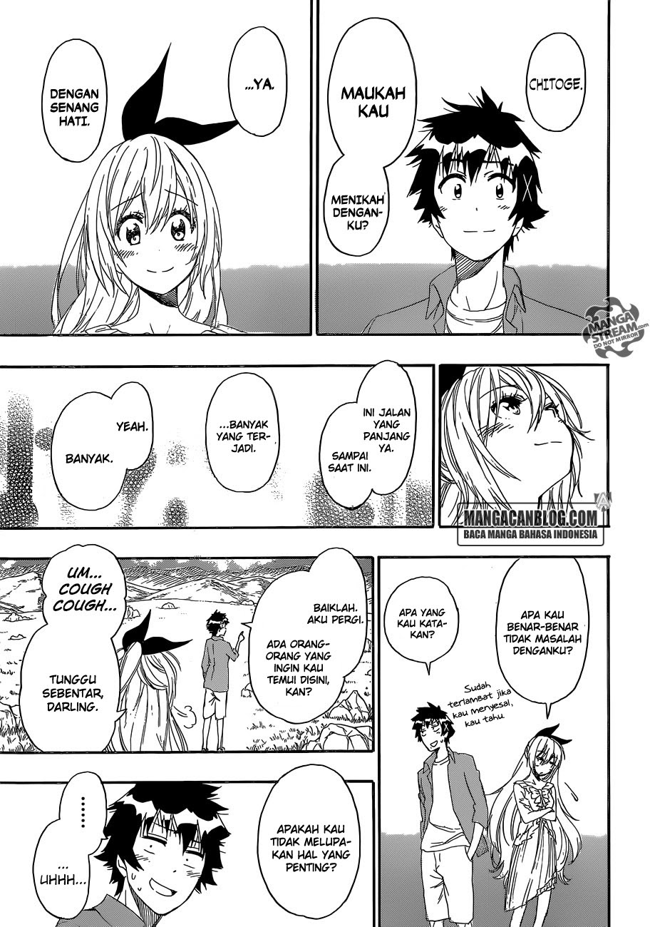 Nisekoi Chapter 229 - End Gambar 21