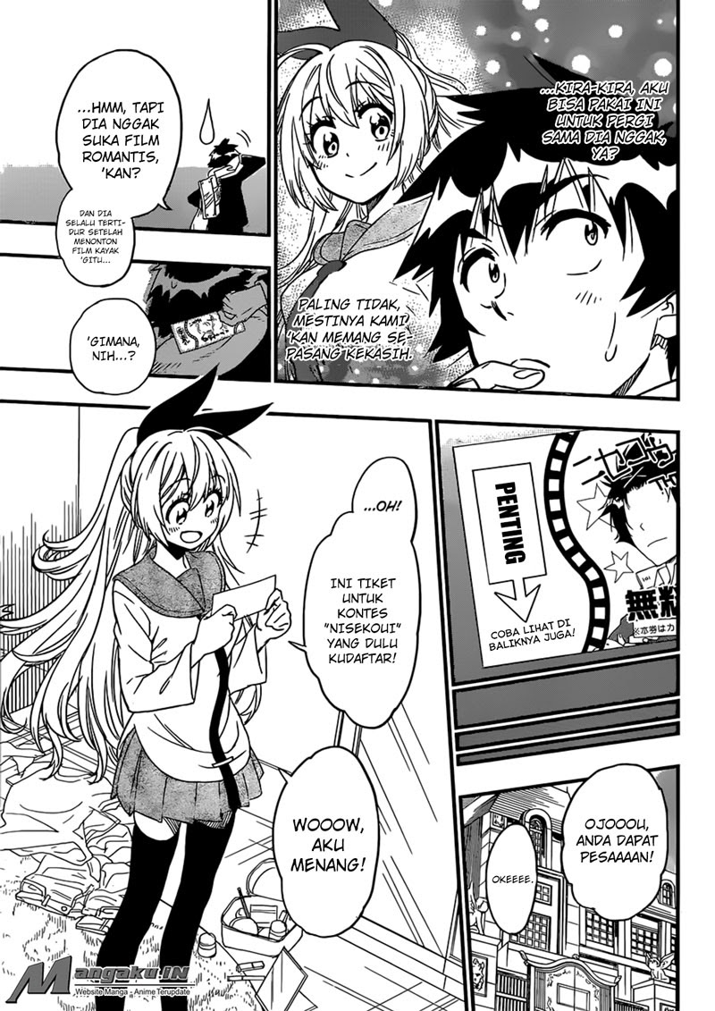 Nisekoi Chapter 230 Gambar 5