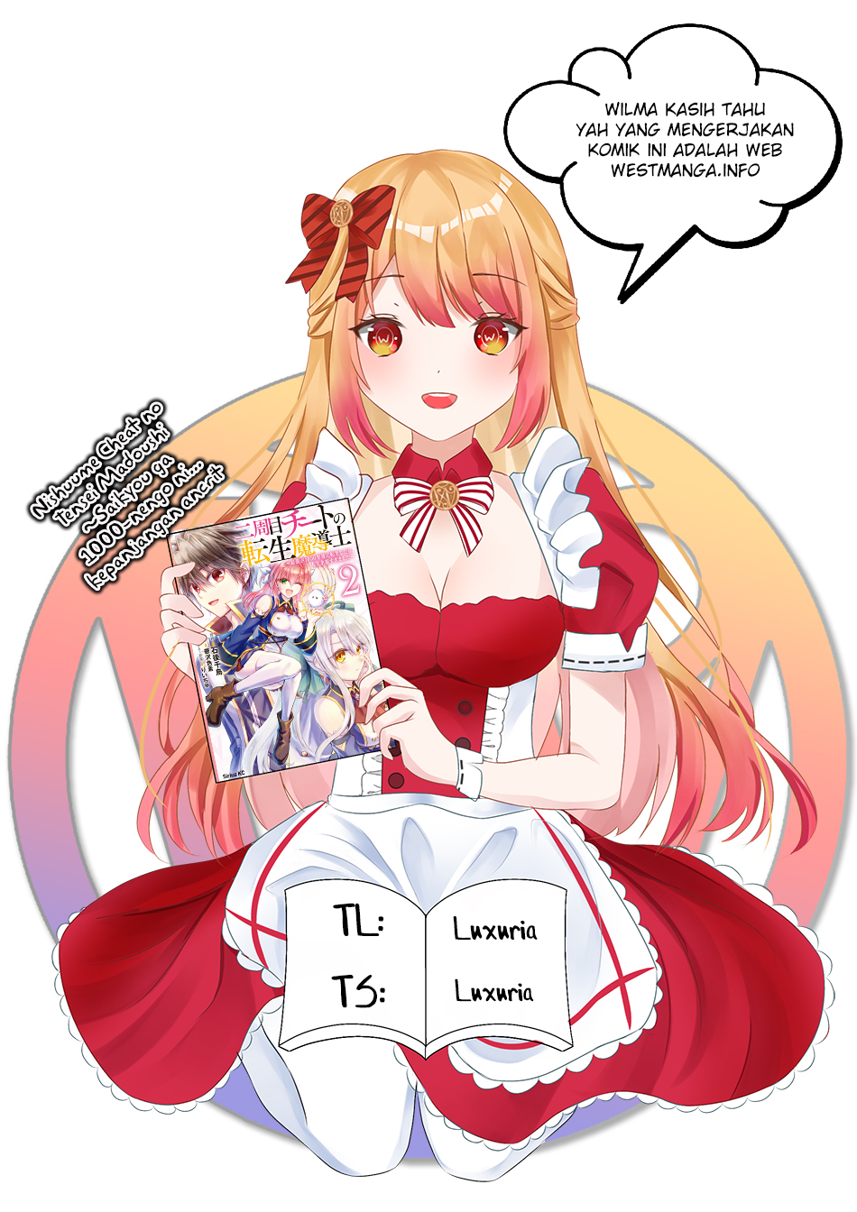 Nishuume Cheat no Tensei Madoushi 〜Saikyou ga 1000-nengo ni Tensei Shitara, Jinsei Yoyū Sugimashita〜 Chapter 07.1 Gambar 2