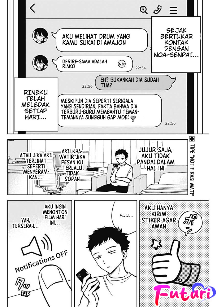Noa-senpai wa Tomodachi Chapter 03 Gambar 3