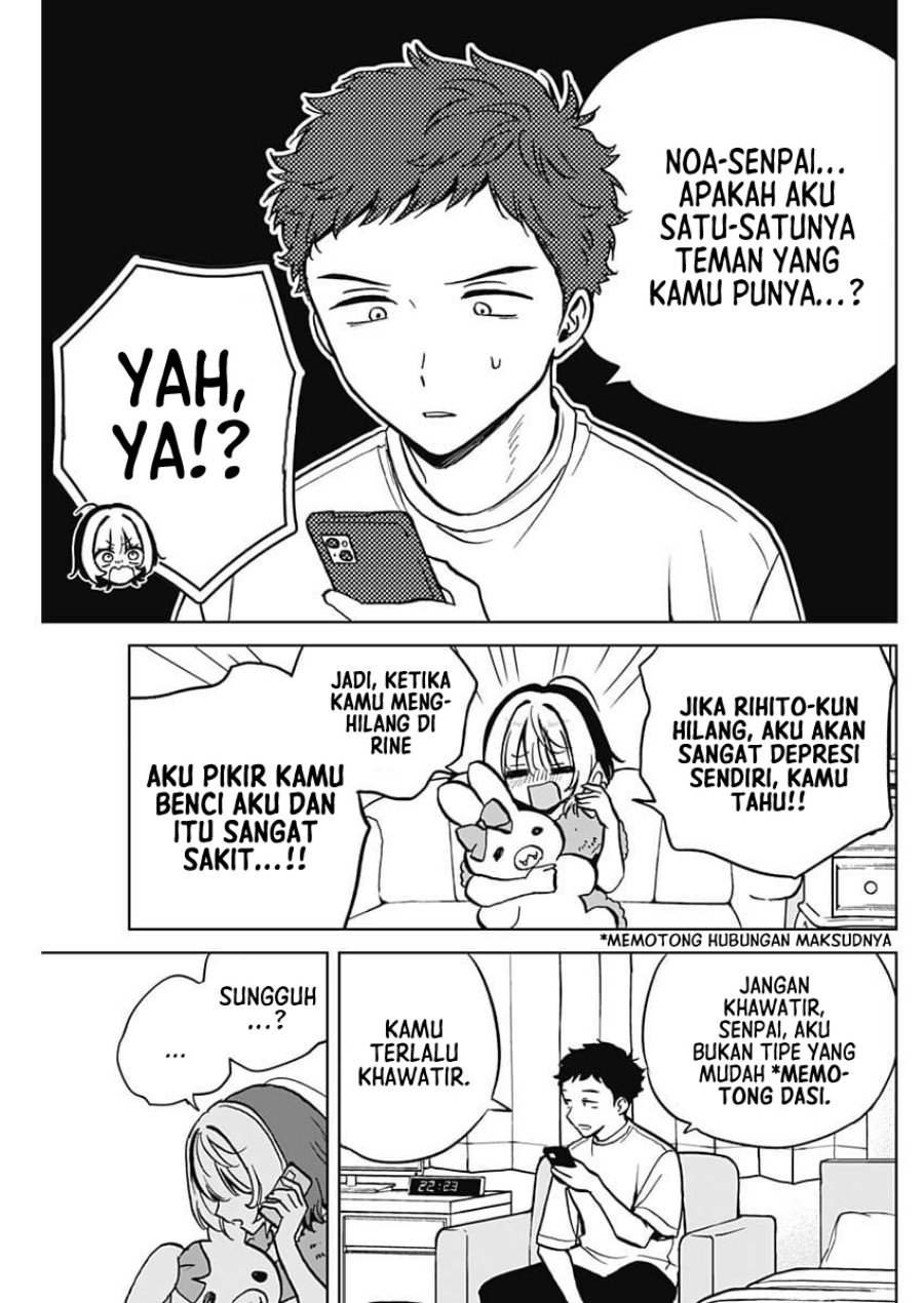 Noa-senpai wa Tomodachi Chapter 03 Gambar 10