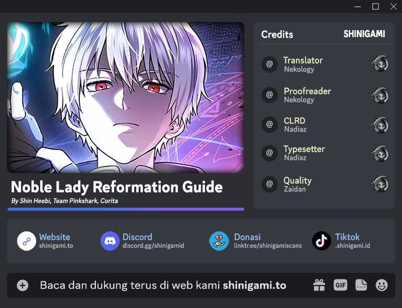 Noble Lady Reformation Guide Chapter 03 Gambar 1