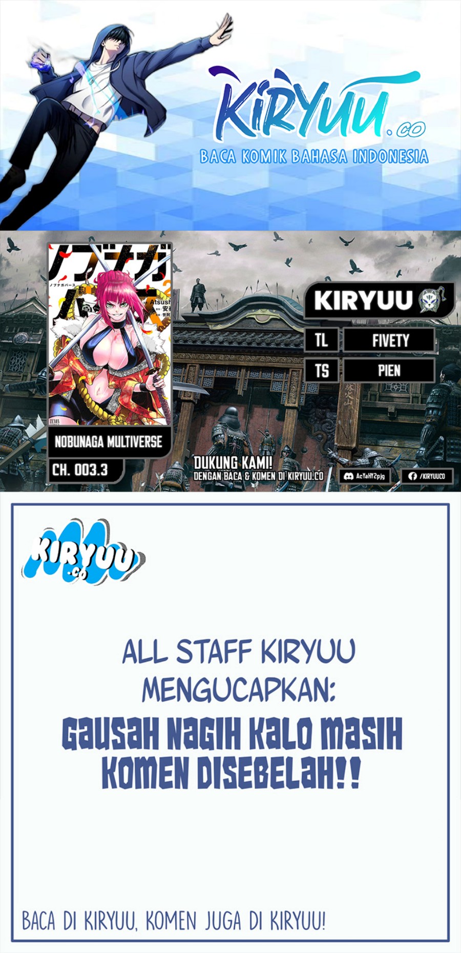 Nobunaga Multiverse Chapter 03.3 Gambar 1