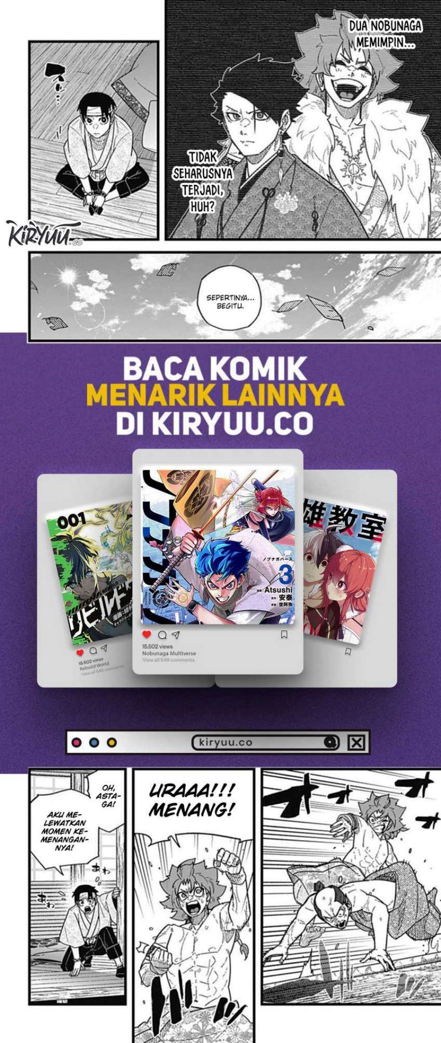 Nobunaga Multiverse Chapter 07.1 Gambar 9