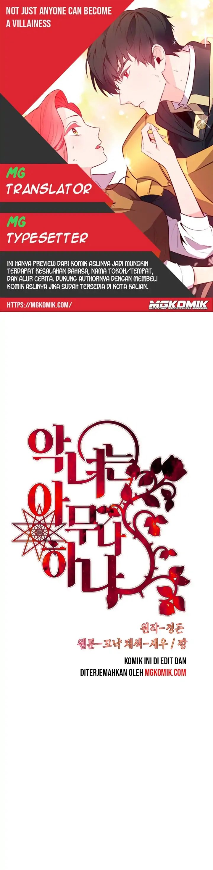 Not Just Anybody Can be An Evil Lady Chapter 29 Gambar 1