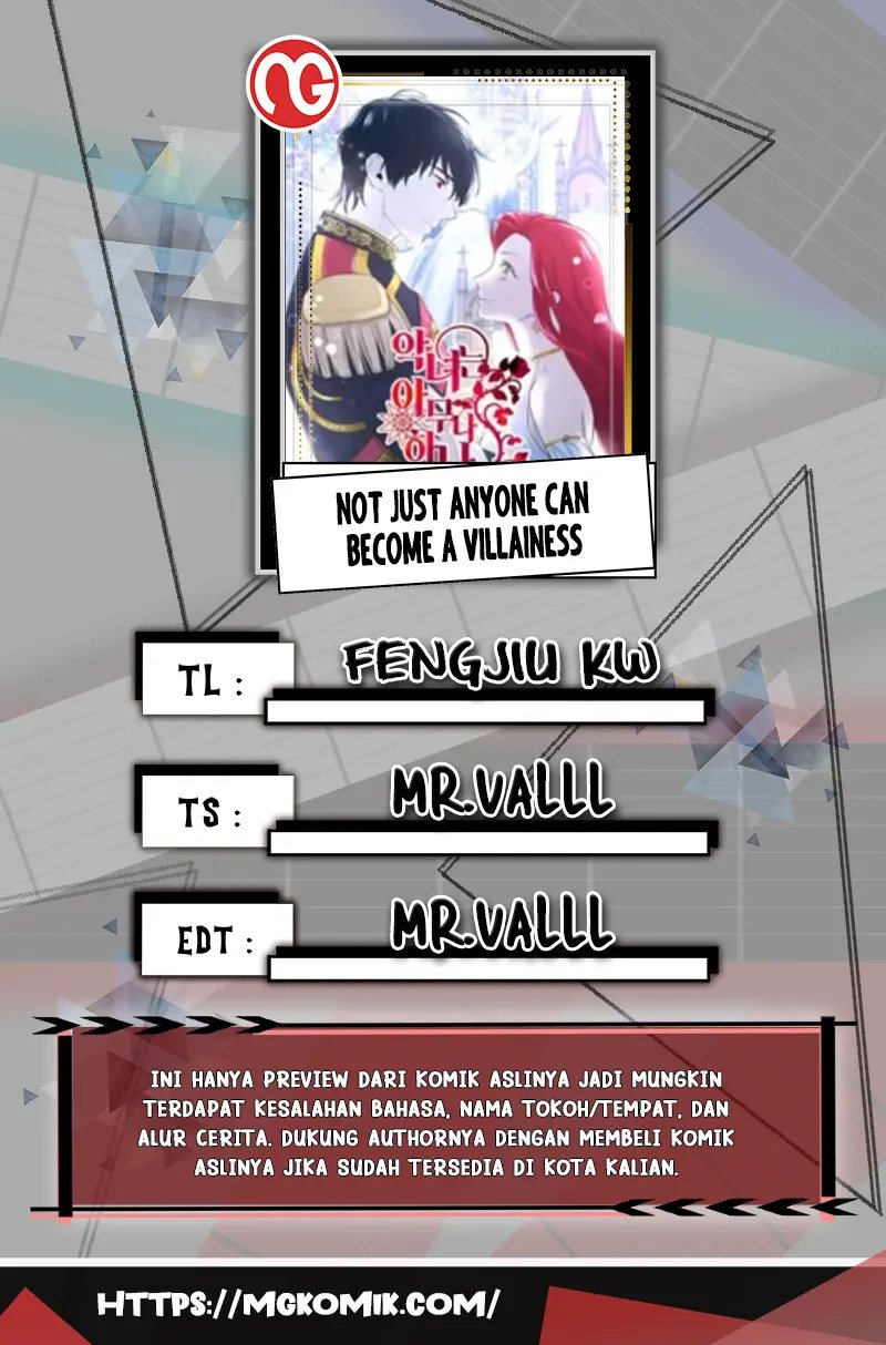 Not Just Anybody Can be An Evil Lady Chapter 90 Gambar 1