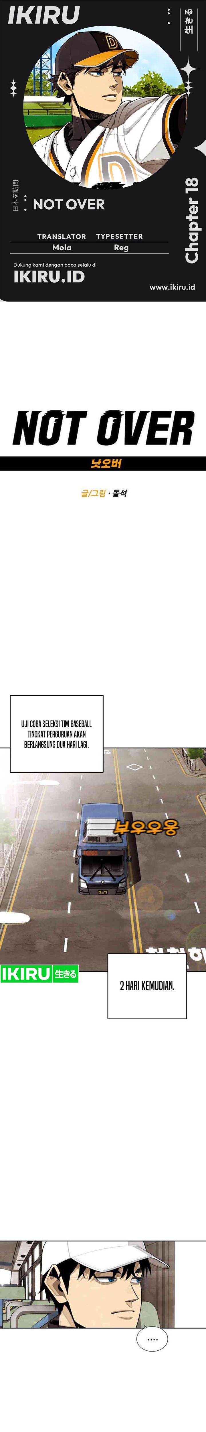 Not Over Chapter 18 Gambar 1