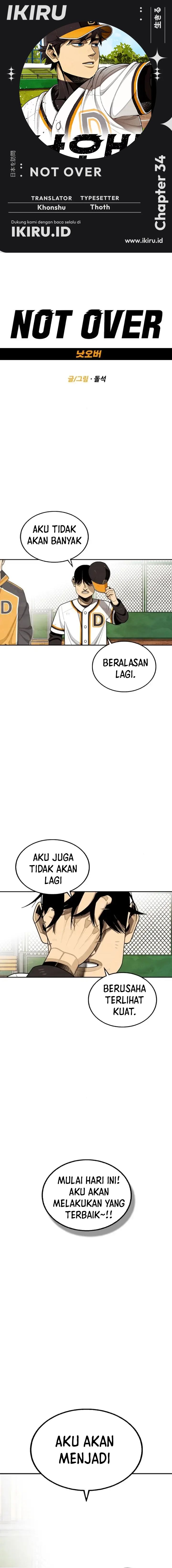 Not Over Chapter 34 Gambar 1