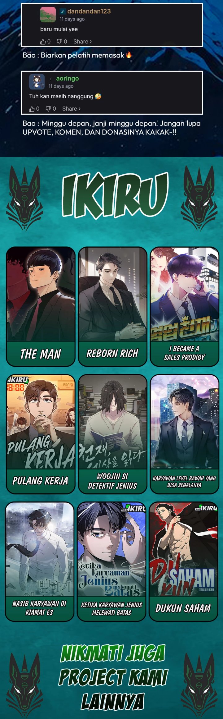 Not Over Chapter 57 Gambar 45