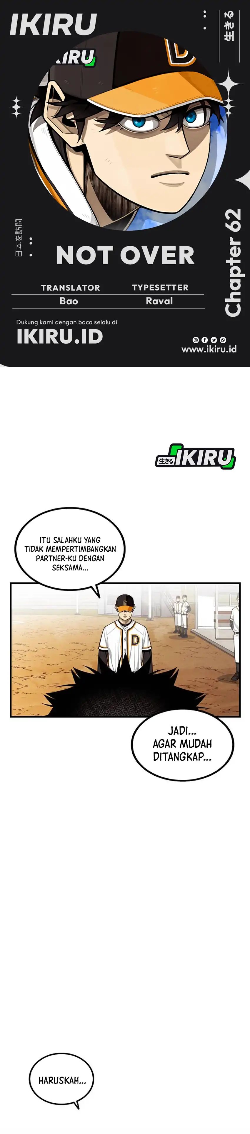 Not Over Chapter 62 Gambar 1