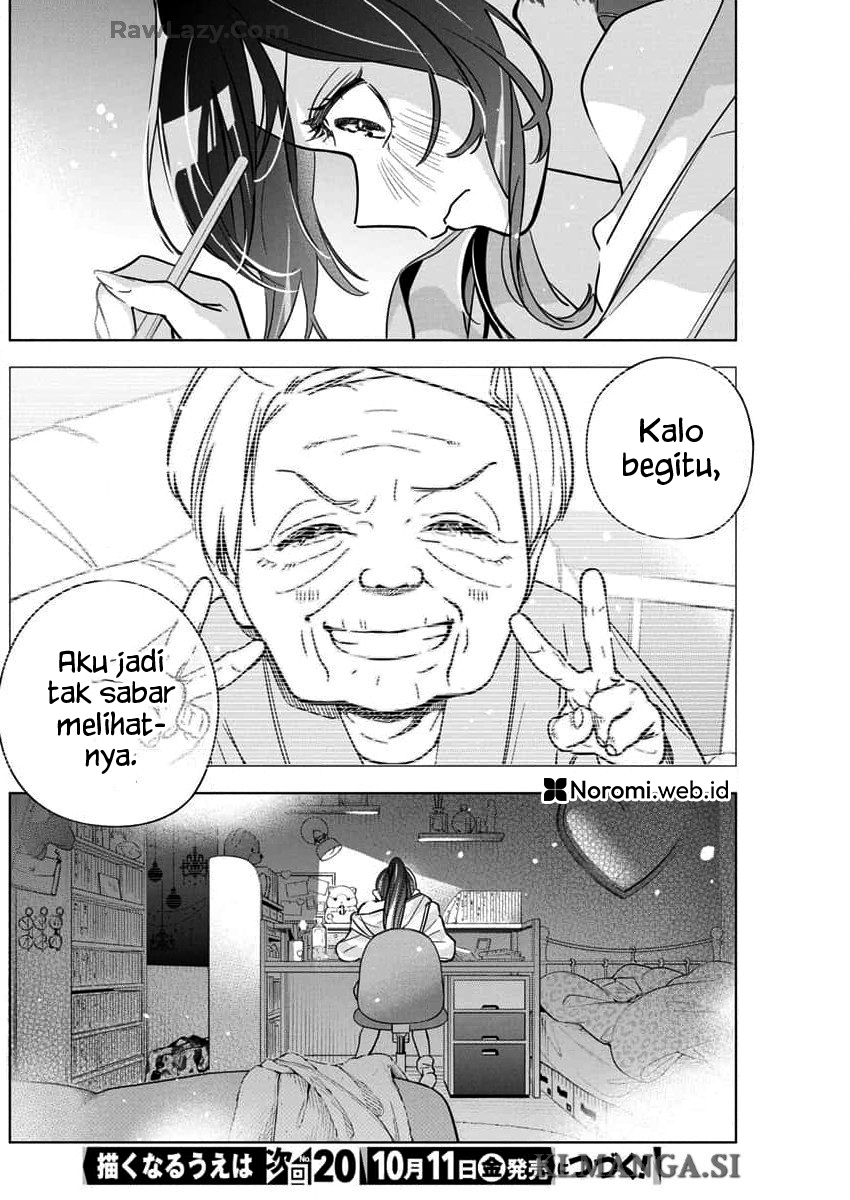 Now That We Draw (Kakunaru Ue wa) Chapter 30 Gambar 24