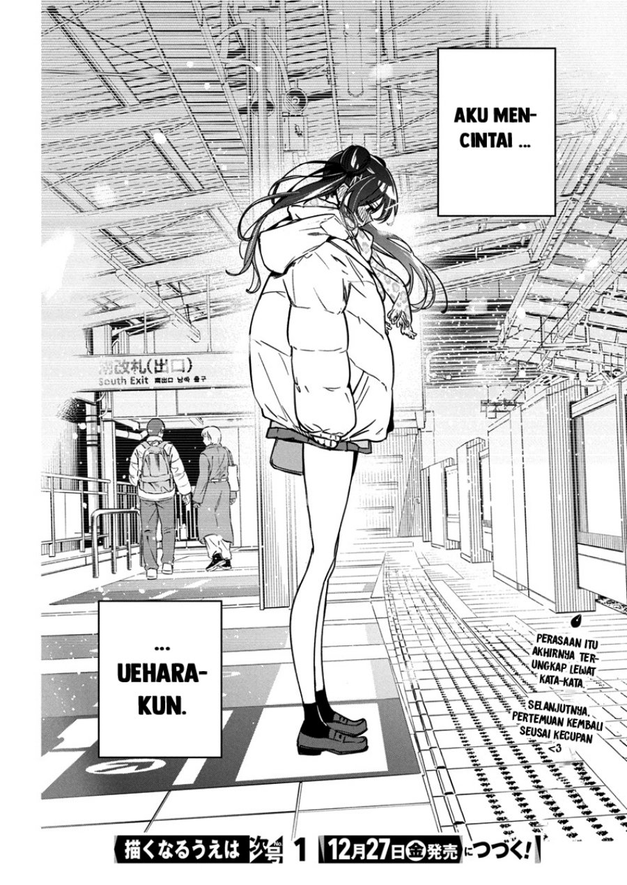 Now That We Draw (Kakunaru Ue wa) Chapter 34 Gambar 25