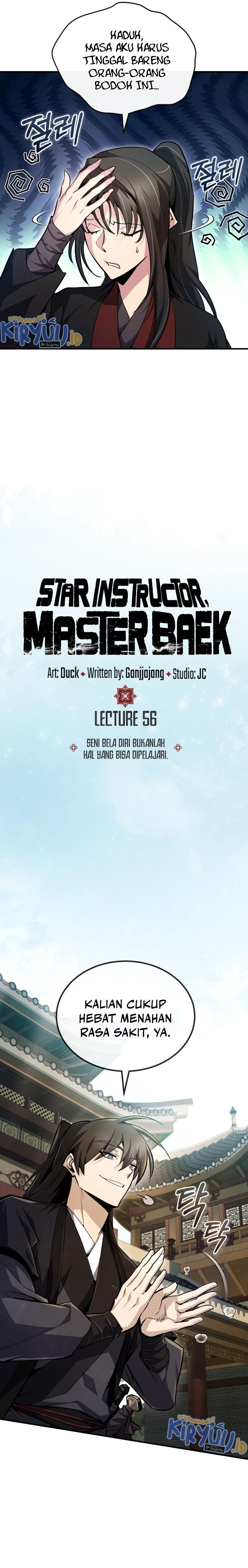 Number One Star Instructor Master Baek Chapter 56 Gambar 7