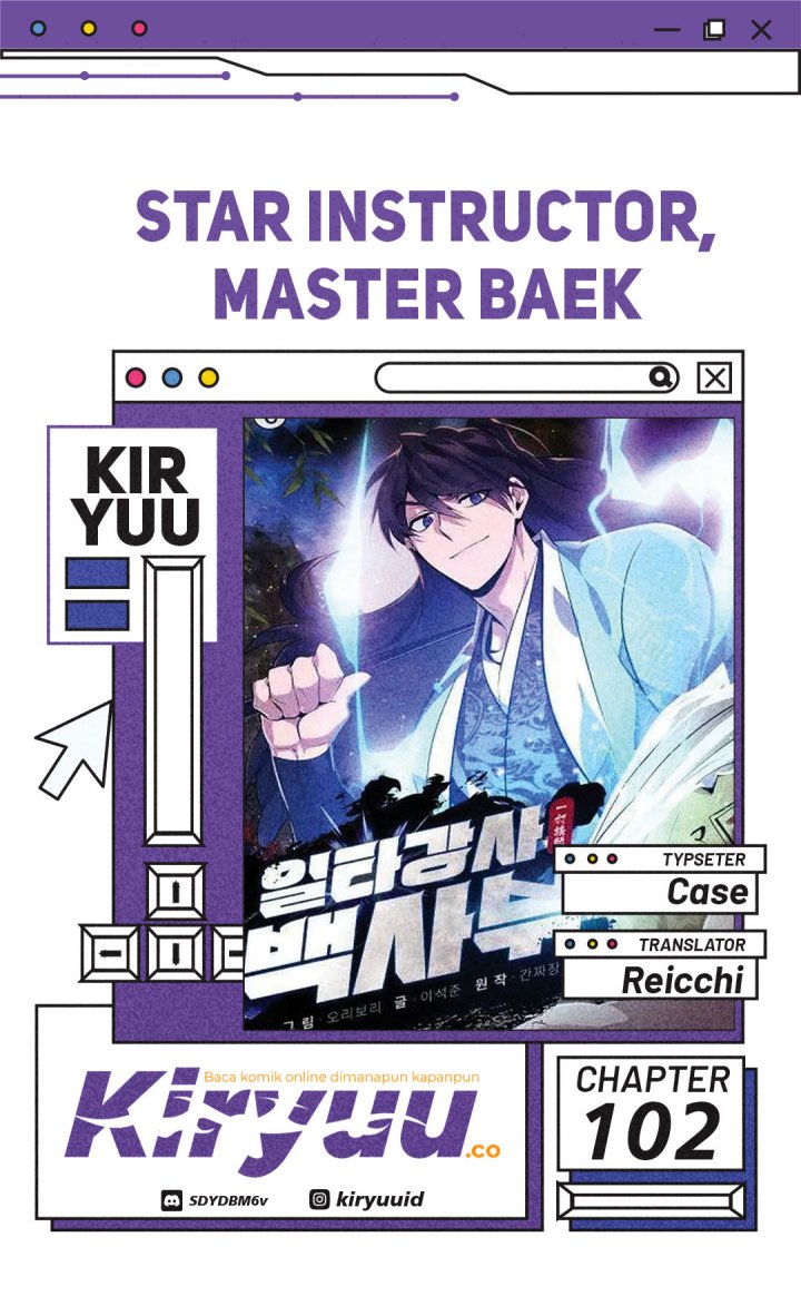 Number One Star Instructor Master Baek Chapter 102 Gambar 1