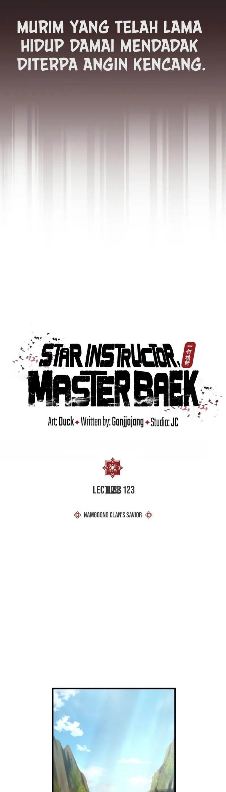 Number One Star Instructor Master Baek Chapter 123 Gambar 14