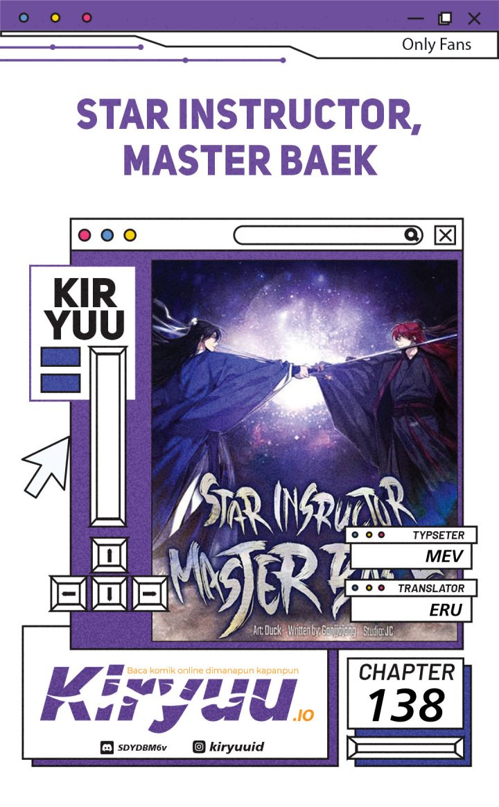 Number One Star Instructor Master Baek Chapter 138 Gambar 1