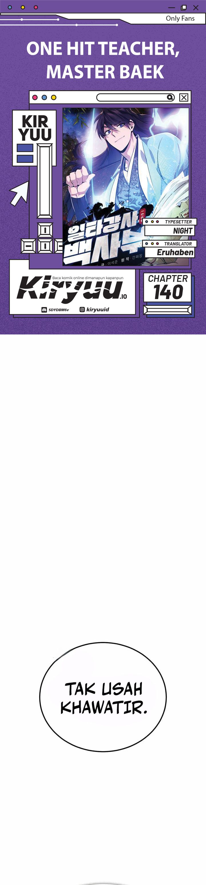 Number One Star Instructor Master Baek Chapter 140 Gambar 1