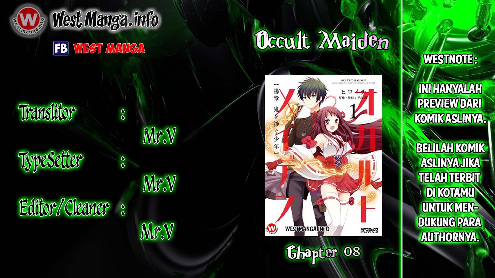 Occult Maiden: Hi Shou – Oni wo Tsugu Shounen Chapter 08 Gambar 2