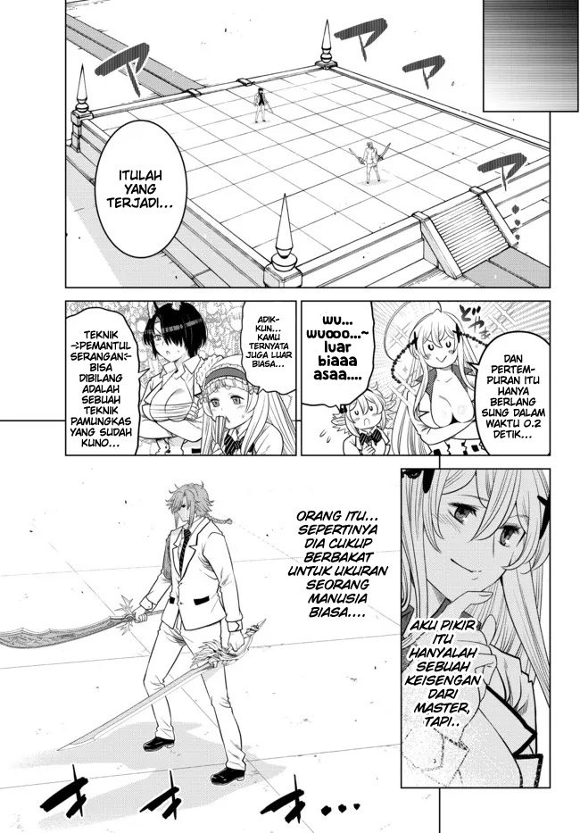 Ochikobore Datta Ani Ga Jitsuha Saikyou: Shijou Saikyou No Yuusha Wa Tensei-shi, Gakuen De Mujikaku Ni Musou Suru Chapter 14 Gambar 18
