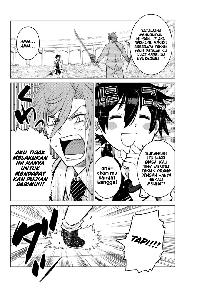 Ochikobore Datta Ani Ga Jitsuha Saikyou: Shijou Saikyou No Yuusha Wa Tensei-shi, Gakuen De Mujikaku Ni Musou Suru Chapter 14 Gambar 19