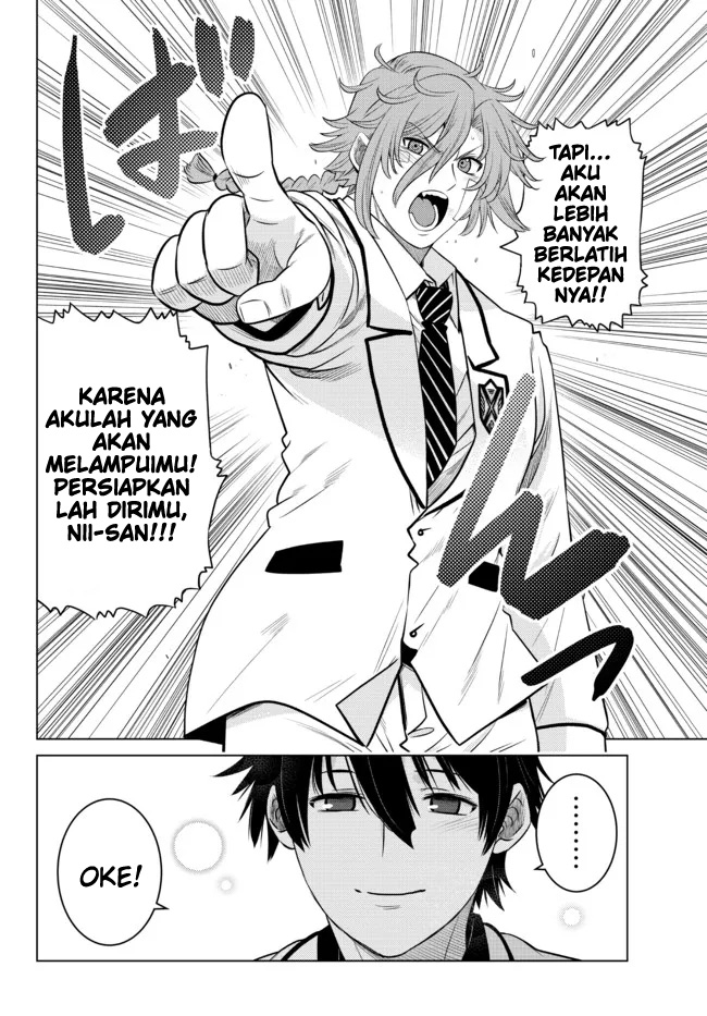 Ochikobore Datta Ani Ga Jitsuha Saikyou: Shijou Saikyou No Yuusha Wa Tensei-shi, Gakuen De Mujikaku Ni Musou Suru Chapter 14 Gambar 40