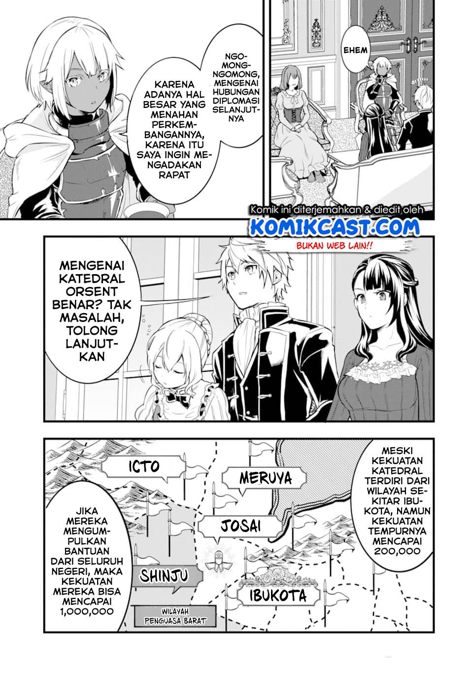 Oda Nobunaga to Iu Nazo no Shokugyo ga Mahou Kenshi yori Cheat Dattanode, Oukoku wo Tsukuru Koto ni Shimashita Chapter 24 Gambar 12