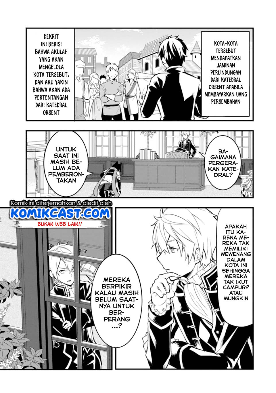 Oda Nobunaga to Iu Nazo no Shokugyo ga Mahou Kenshi yori Cheat Dattanode, Oukoku wo Tsukuru Koto ni Shimashita Chapter 24 Gambar 22