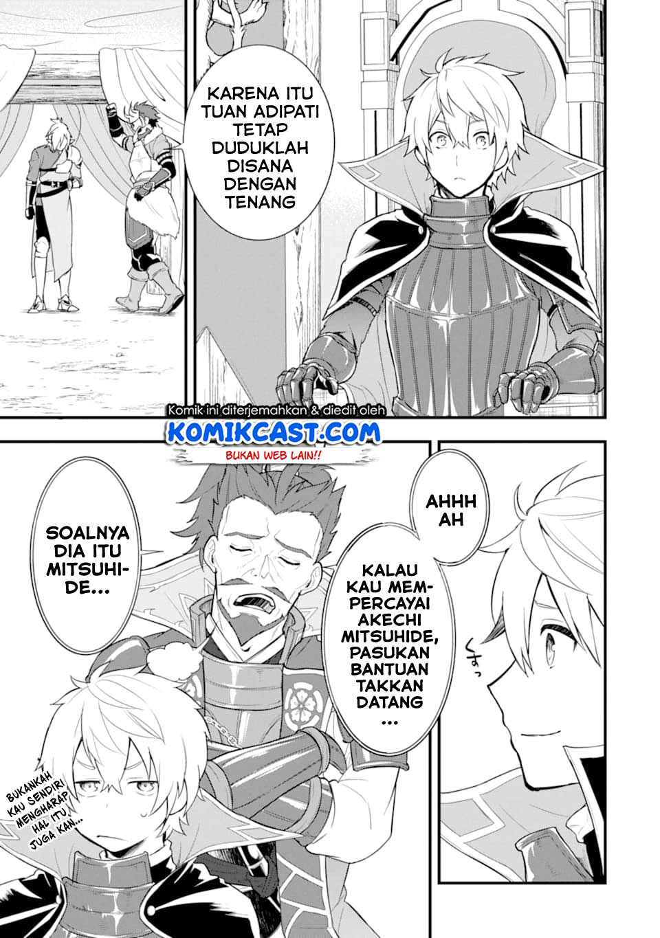 Oda Nobunaga to Iu Nazo no Shokugyo ga Mahou Kenshi yori Cheat Dattanode, Oukoku wo Tsukuru Koto ni Shimashita Chapter 25 Gambar 24
