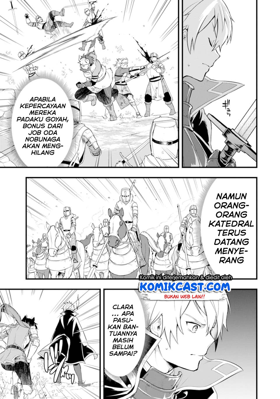 Oda Nobunaga to Iu Nazo no Shokugyo ga Mahou Kenshi yori Cheat Dattanode, Oukoku wo Tsukuru Koto ni Shimashita Chapter 25 Gambar 30