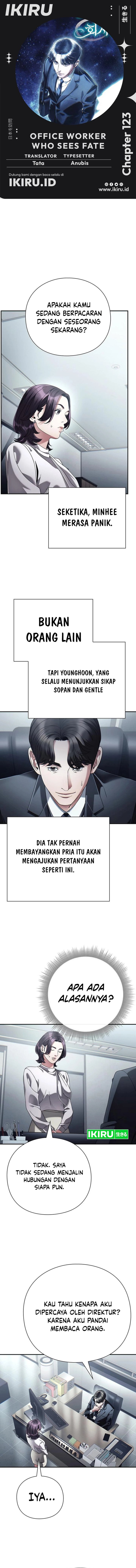 Office Worker Who Sees Fate Chapter 123 Gambar 1