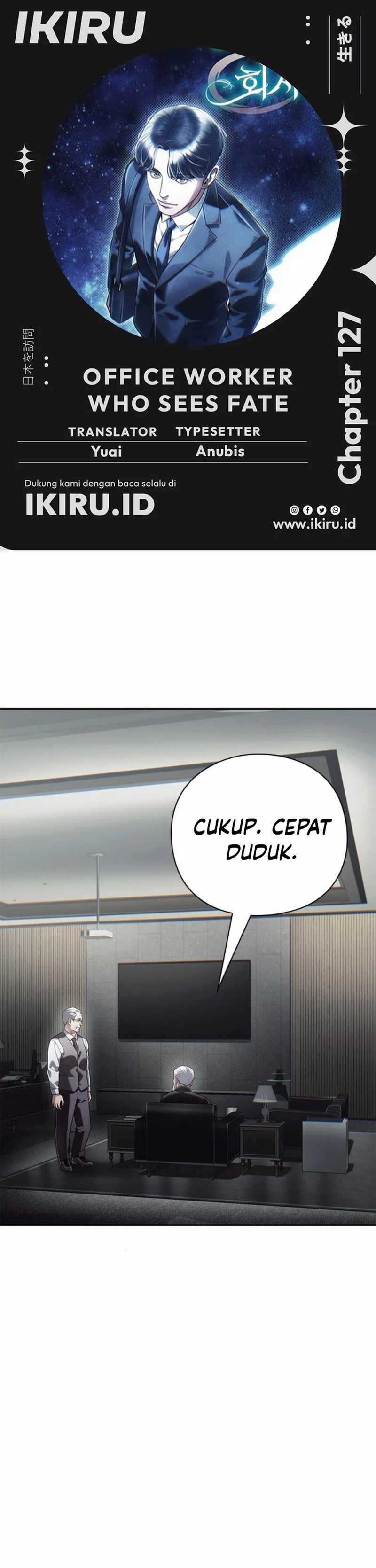 Office Worker Who Sees Fate Chapter 127 Gambar 1