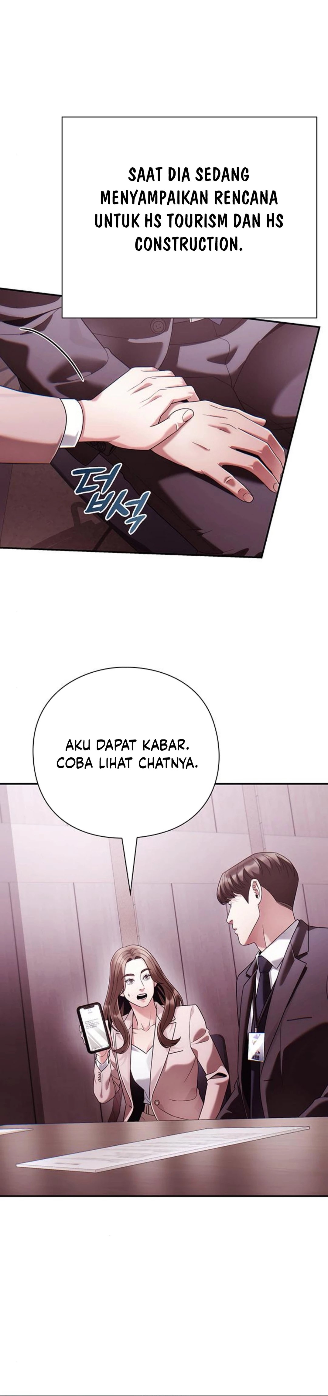 Office Worker Who Sees Fate Chapter 129 Gambar 29