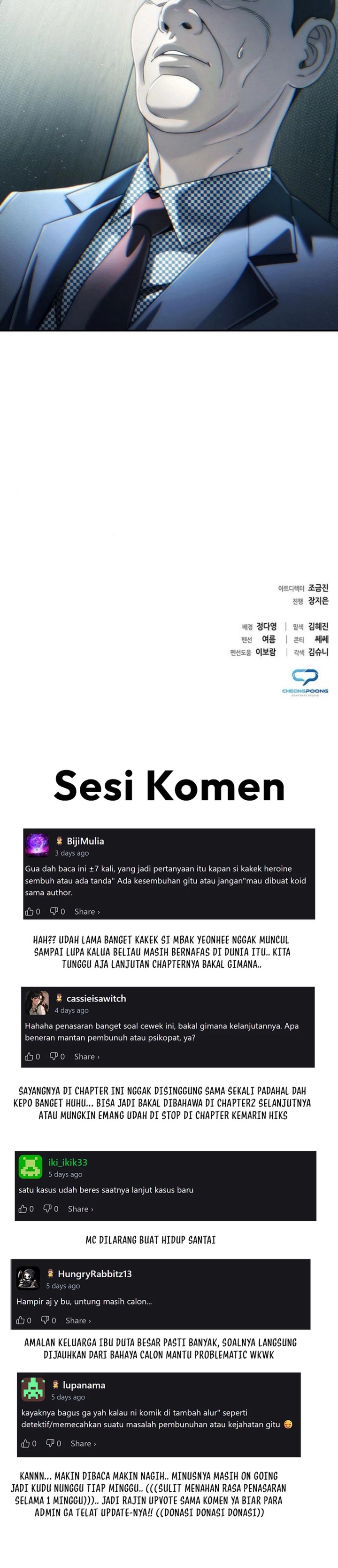 Office Worker Who Sees Fate Chapter 130 Gambar 51
