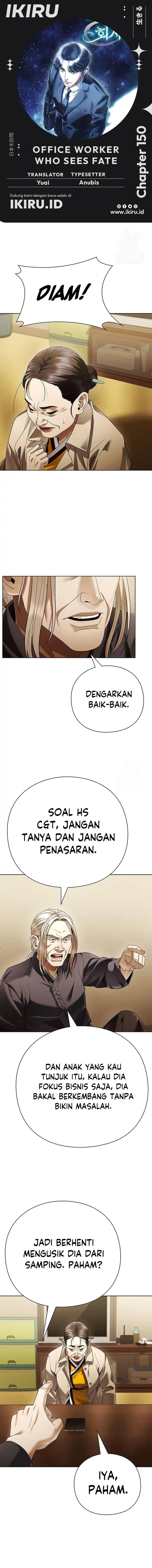 Office Worker Who Sees Fate Chapter 150 Gambar 1