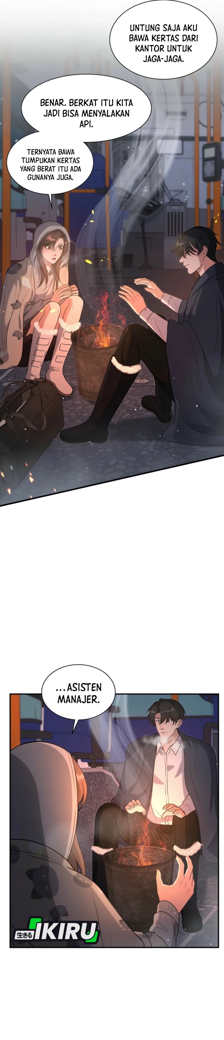 Office Worker in the Ice Age Apocalypse Chapter 14 Gambar 39
