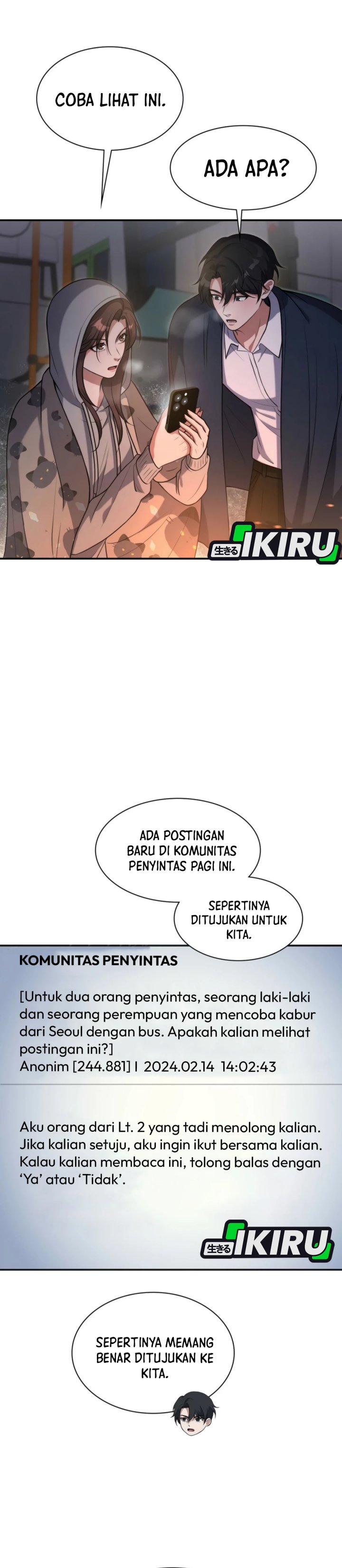 Office Worker in the Ice Age Apocalypse Chapter 14 Gambar 40
