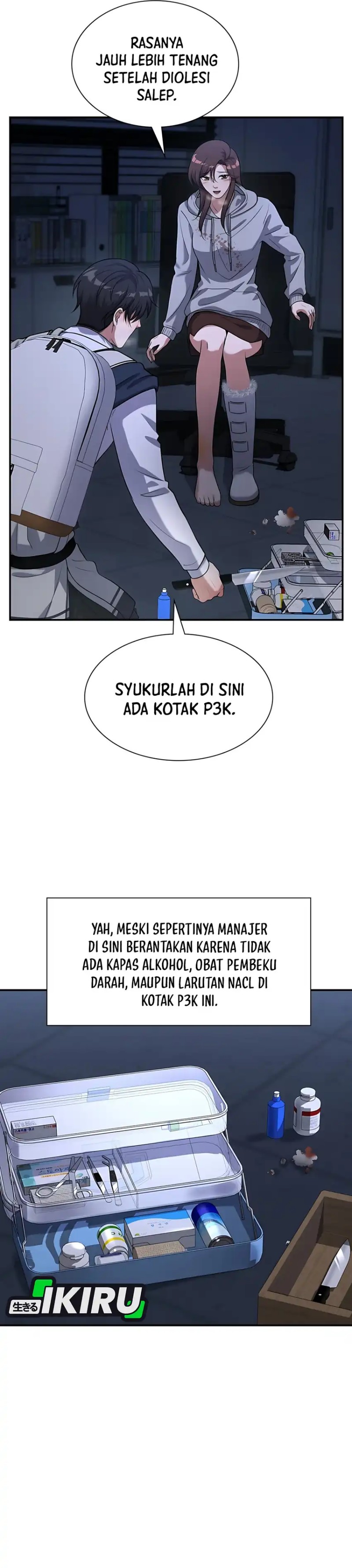 Office Worker in the Ice Age Apocalypse Chapter 17 Gambar 42