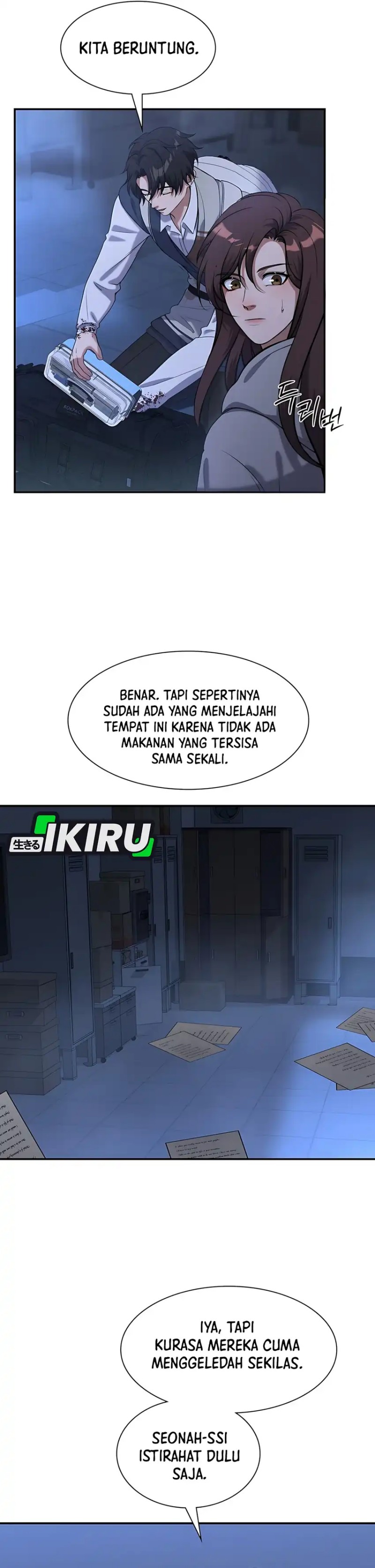 Office Worker in the Ice Age Apocalypse Chapter 17 Gambar 43
