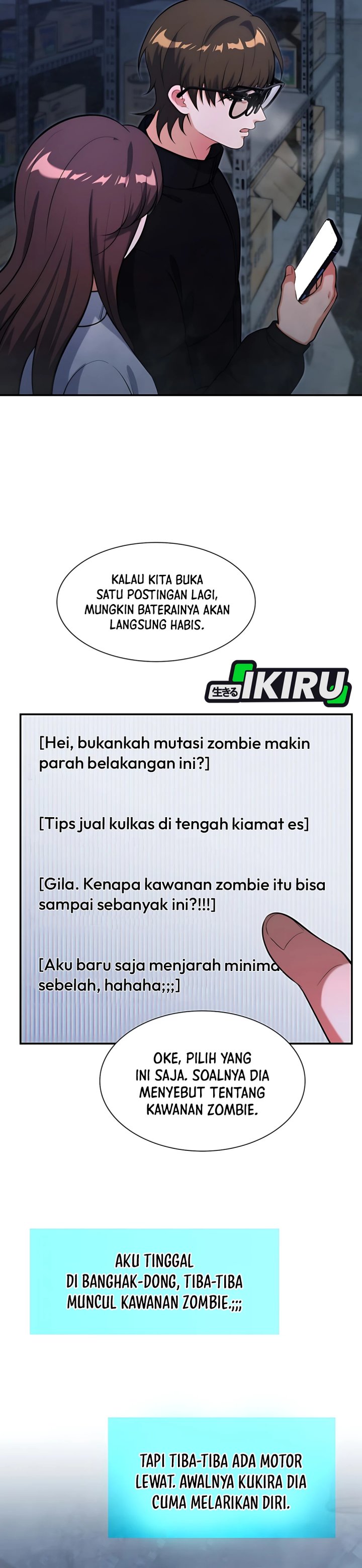 Office Worker in the Ice Age Apocalypse Chapter 25 Gambar 26