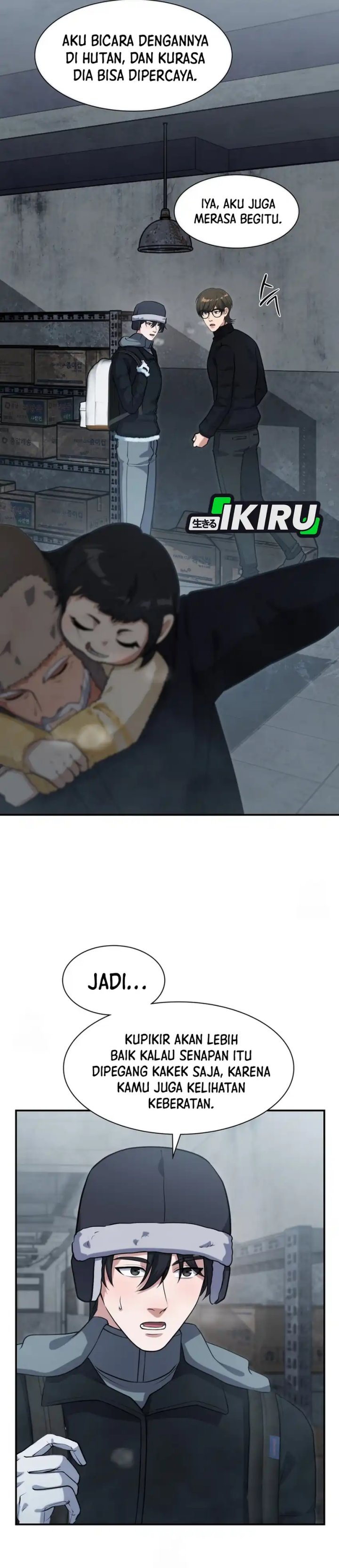 Office Worker in the Ice Age Apocalypse Chapter 33 Gambar 12