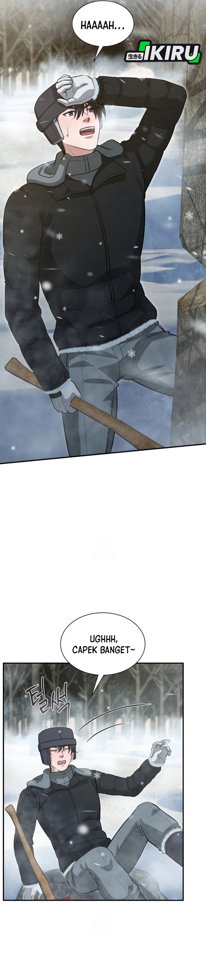 Office Worker in the Ice Age Apocalypse Chapter 35 Gambar 14