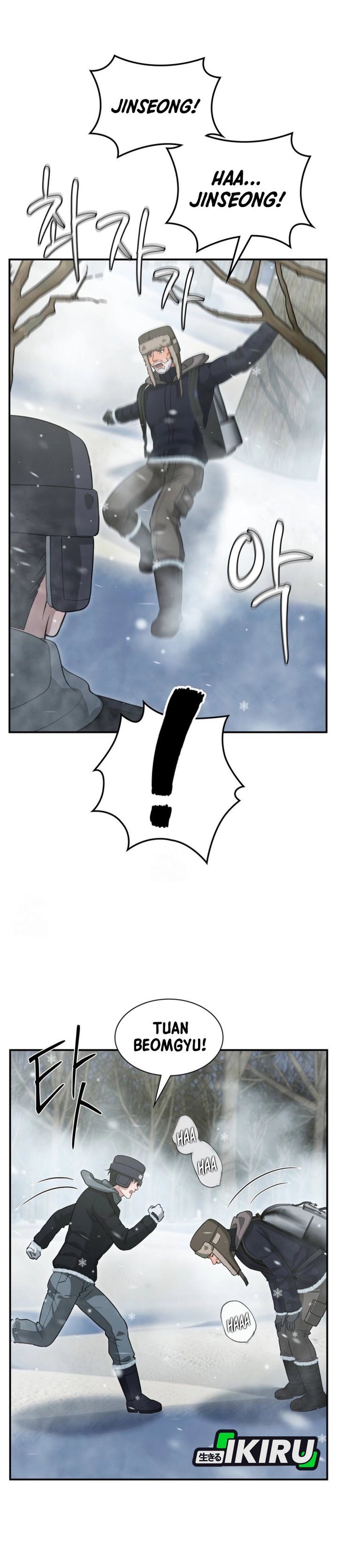 Office Worker in the Ice Age Apocalypse Chapter 35 Gambar 16