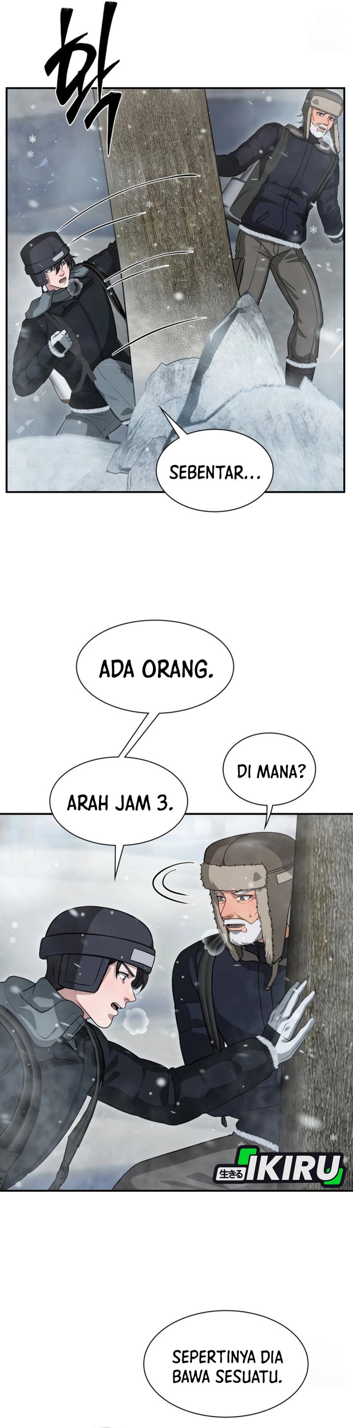 Office Worker in the Ice Age Apocalypse Chapter 35 Gambar 23