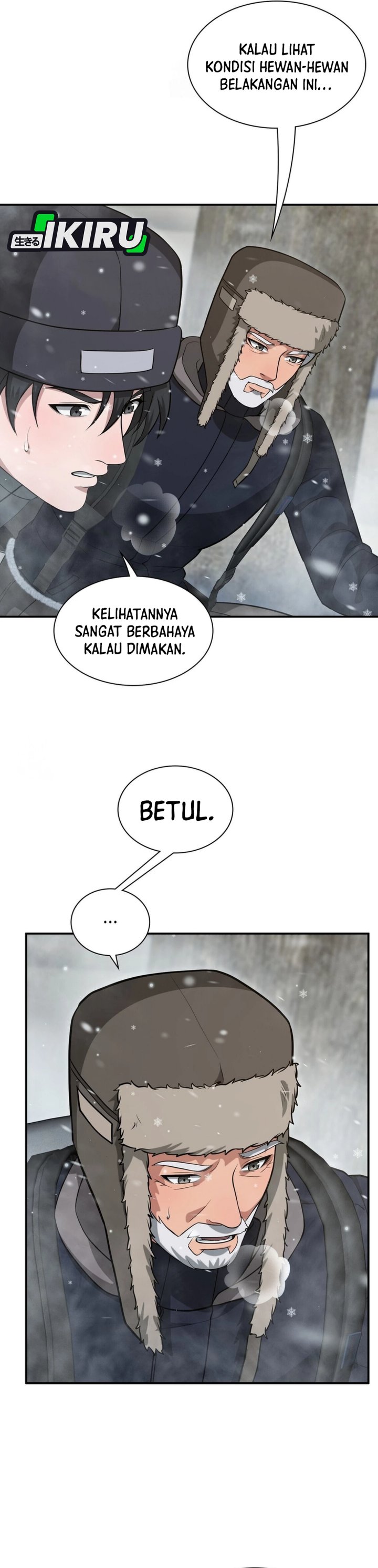 Office Worker in the Ice Age Apocalypse Chapter 35 Gambar 25