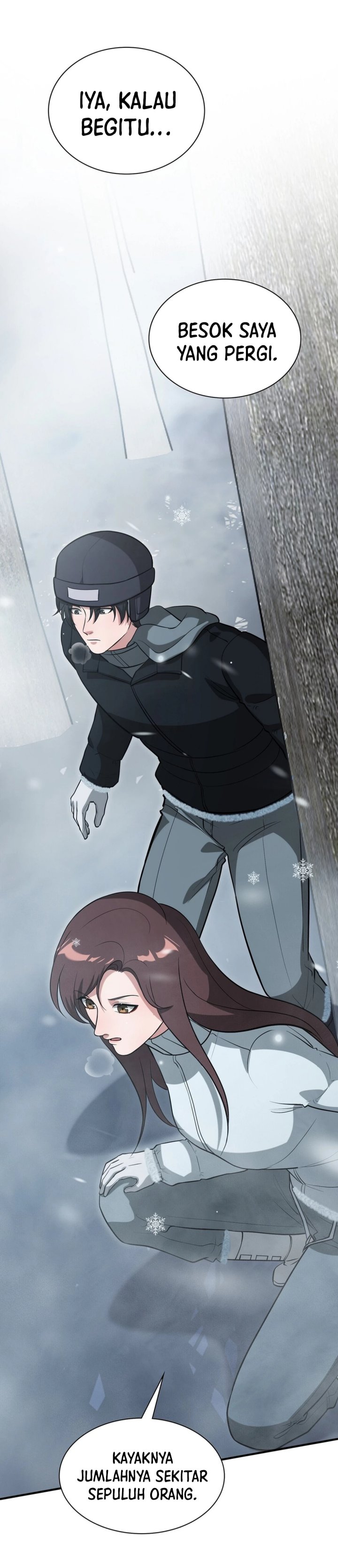 Office Worker in the Ice Age Apocalypse Chapter 35 Gambar 32