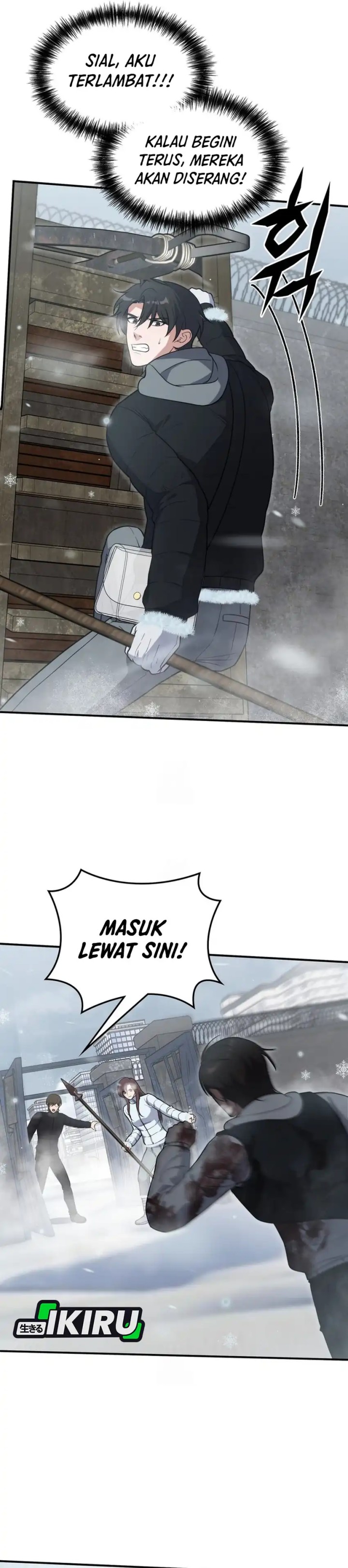 Office Worker in the Ice Age Apocalypse Chapter 38 Gambar 24