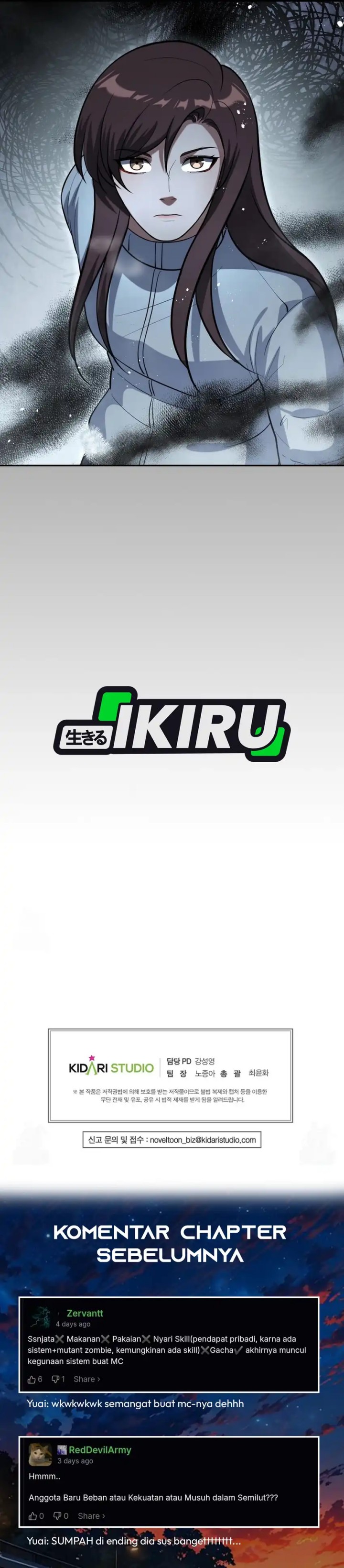 Office Worker in the Ice Age Apocalypse Chapter 38 Gambar 42