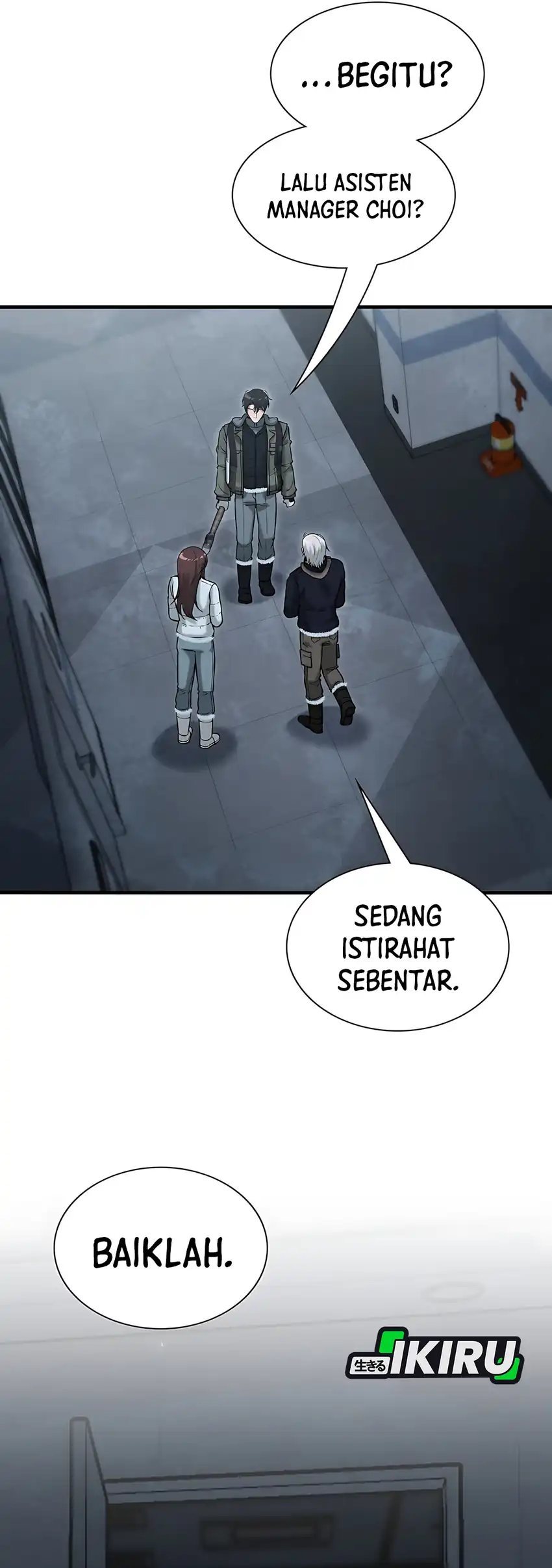 Office Worker in the Ice Age Apocalypse Chapter 43 Gambar 21